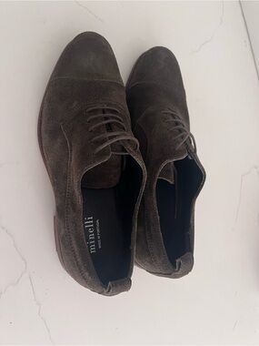 Men’s Minelli Suede Lace-Up Derby Shoes